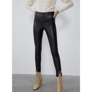 Zara Leather Pants